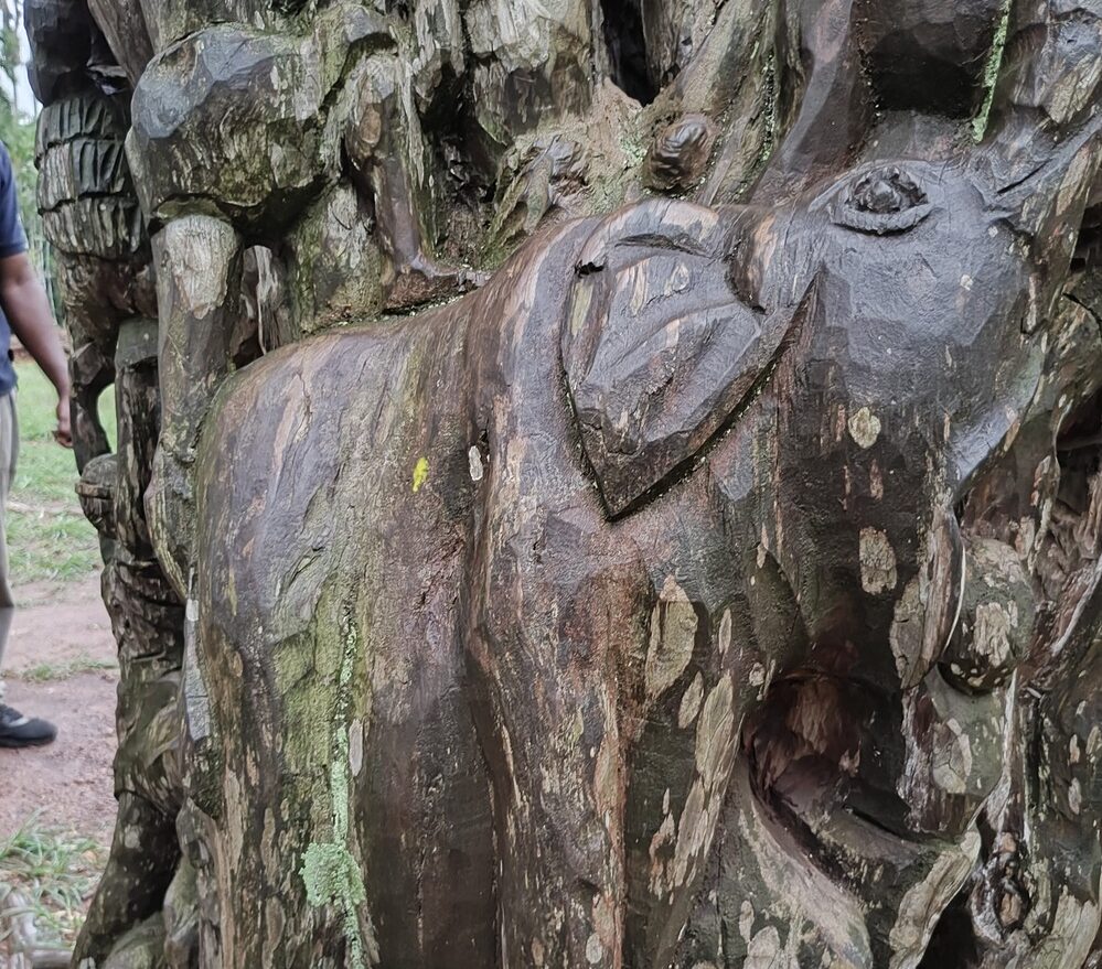 The carved Tree
